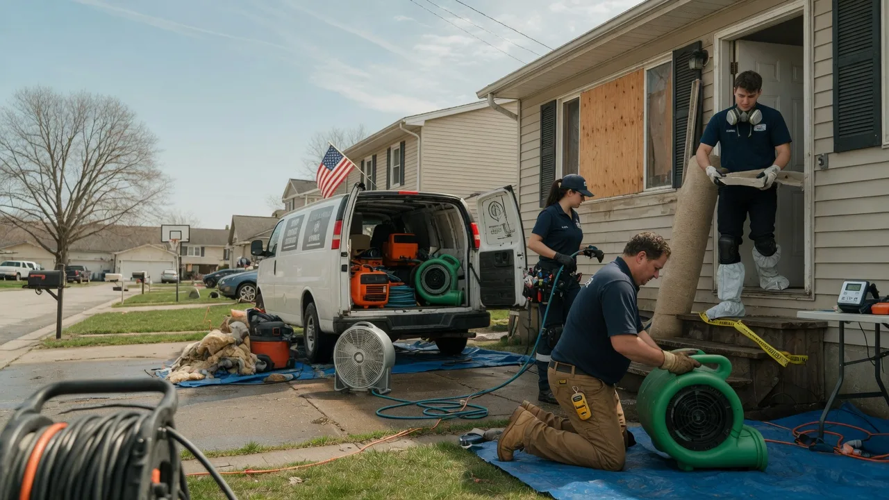 Water Damage Restoration in Marshall, OK near me